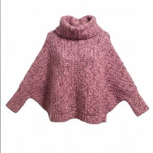 Hand Made Cozy Pink Knit Sweater